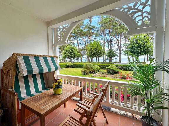 Terrasse mit Meerblick