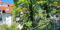 Ausblick vom Balkon
