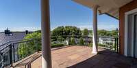 Balkon mit Blick auf den Schmachter See
