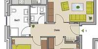 Grundriss ETW 1