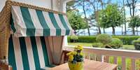 Ostseeblick von der Terrasse