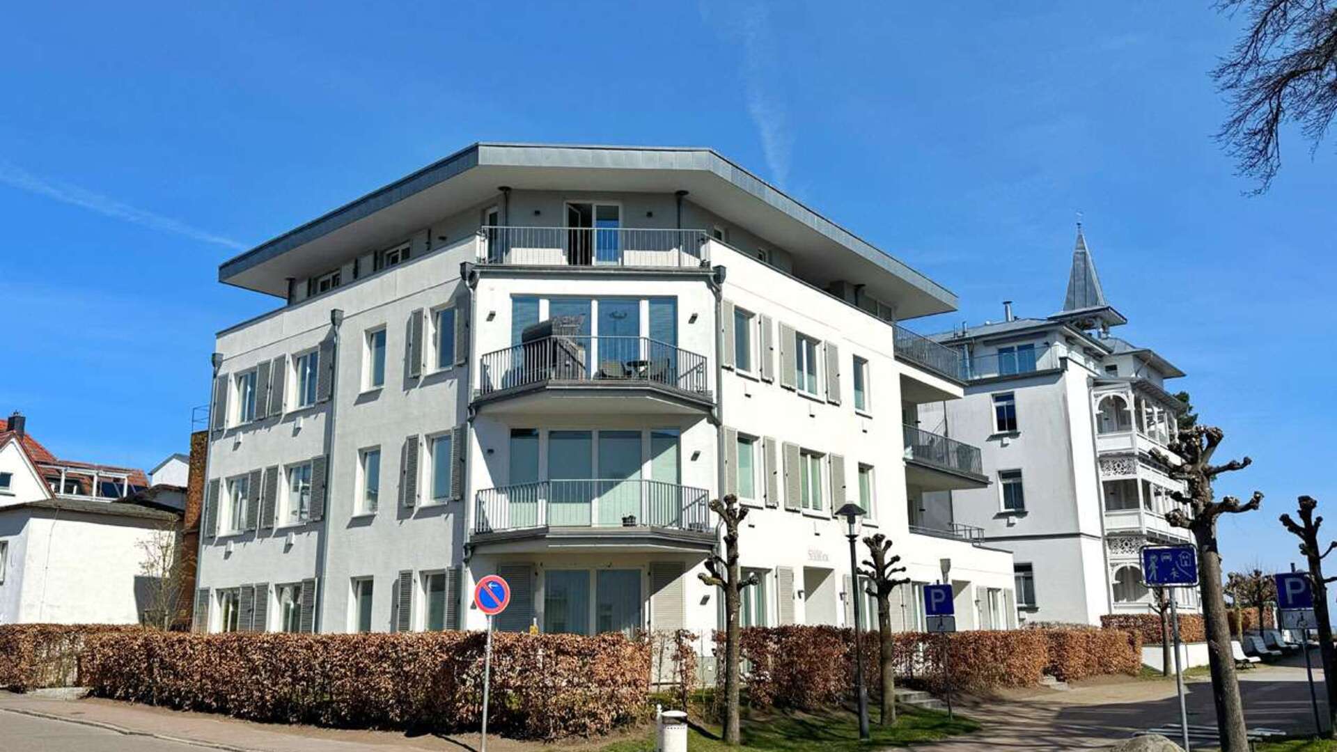 Hausansicht Strandhaus Seeblick 