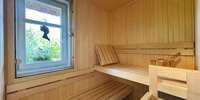 Sauna im Erdgeschoss